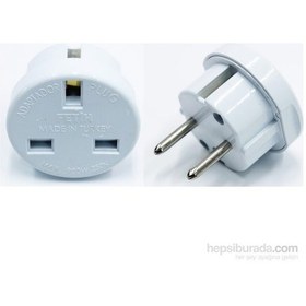 Resim Fetih İngiliz Tipi Priz Dönüştürücü 100 Adet 