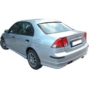 Resim Honda Civic 2002-2006 Sedan Cam Üstü Spoiler Boyasız 