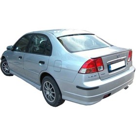Resim Honda Civic 2002-2006 Sedan Cam Üstü Spoiler Boyasız 