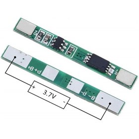 Resim Robizstore-1S 3.7V 3A Bms Koruma Kartı Lityum Batarya 18650 Li-İon Lipo 