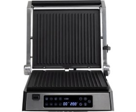 Resim Özbience 2200W Döküm Izgara ve Dijital Tost Makinesi, 180° Açılabilir, Pratik Kullanım 