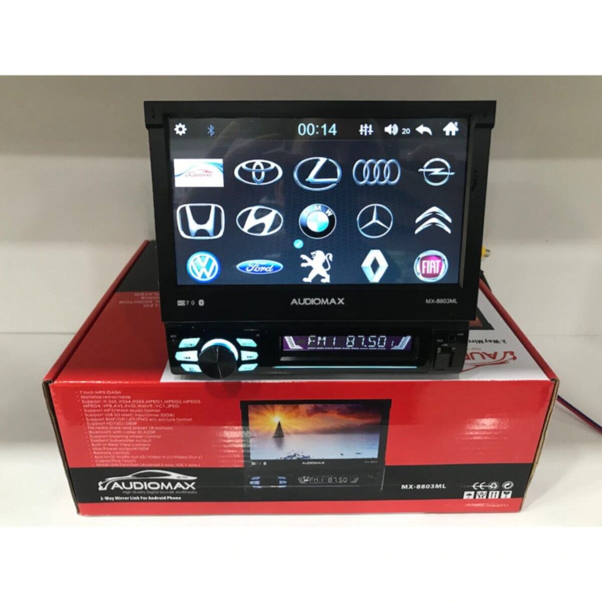 Audiomax Mx-8805ml Indash Teyp Fiyatı ve Özelliklerı - Badem