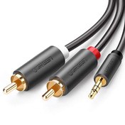 Resim Ugreen 3.5 MM Aux 2 RCA 10 M Ses Kablosu Ugreen