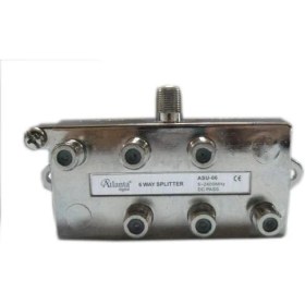Resim Atlanta ASU-06 1/6 6lı Uydu Bölücü Splitter 5-2400 MHz 