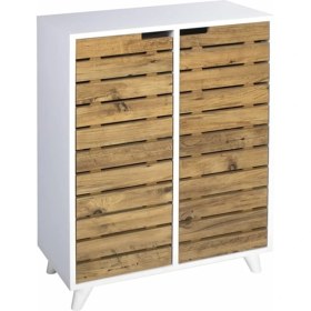 Resim Wugge Modern Ayakkabı Dolabı 8 Bölmeli 