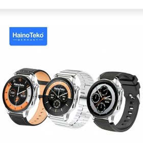 Resim haino teko germany Rw-52 Smart Watch Amoled Ekran 3 Kordonlu Akıllı Saat 