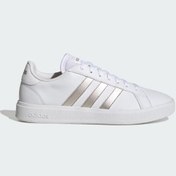 Resim Adidas Grand Court Td Lifestyle Court Gw9263 Beyaz & Gold Kadın Günlük Spor Ayakkabı Beyaz 