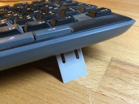 Resim YAF K260 Klavye Yükseltme Aparatı Organik Plastikten Yedek 