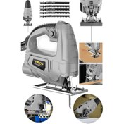 Resim BK HIRDAVAT PRO+DURABLE 3000W Metal Sanzuman 6 Kademe Devirli Bakır Sargılı Dekupaj Testere Makinesi 