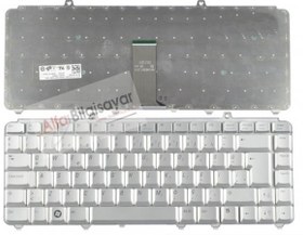 Resim Dell Inspiron 1525 (PP29L) Klavye Gümüş Gri renk Tuş Takımı Q-Türkçe 
