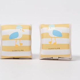 Resim Sunnylife | Sid the Seagull Hardal Çizgili Çocuk Kolluk 