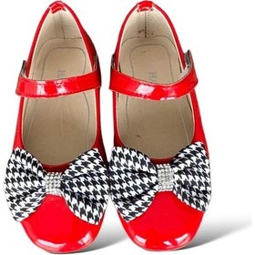 Resim Kız Çocuk Babet Ayakkabı Kırmızı-kırmızı Kırmızı 