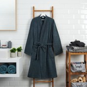 Resim Nuvomon Erkek Kimono Bornoz - Antrasit - S / M 