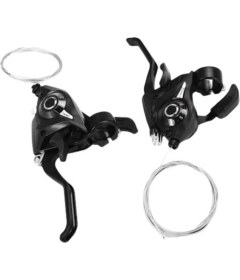 Resim Krtl 3x7 Vites Uyumlu Bisiklet Fren Vites Kolu Takımı 