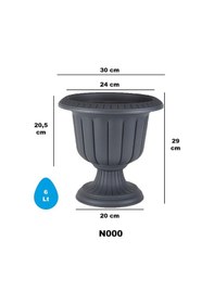 Resim Serinova Kupa Saksı No:0 6 Lt 78224235 