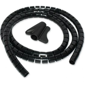 Resim Wozlo Spiral Kablo Koruyucu Kablo Düzenleyici Toplayıcı - 1.5 mt 