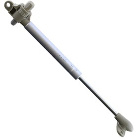 Resim NZB Ayarlanabilir Dolap Amortisörü Beyaz 80 N Gazlı Piston Kapak Hidroliği Tutacağı Kapak Yavaşlatıcı 