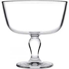 Resim 3 Adet Paşabahçe Petit Patisserie Ayaklı Servis Kasesi 22,5 cm 