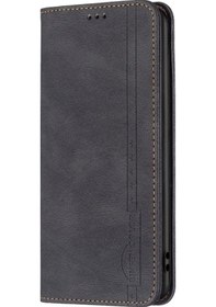 Resim Tongxida Yüksek Koruma Realme C30 Manyetik Rfıd Engelleme Kılıf 