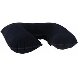 Resim Şişme Seyahat Yastığı Gri Lacivert 