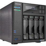 Resim Asustor AS6704T Intel N5105 4 Yuvalı 4 GB DDR4 16 GB Ram Desteği NAS Depolama Ünitesi 
