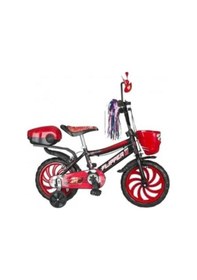 Resim 15 Jant Flıpper Dolgu Teker Çocuk Bisikleti 5 Ve 7 Yaş Çocuk Bisiklet Kırmızı 