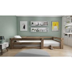 Resim Herseycik Ninnimo Montessori 90X190 Yatak Uyumlu Karyola Y19-3 