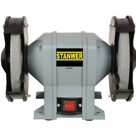 Resim STANWER 150mm Pro-4000 Turbo Çark Motoru Zımpara Balta Bıçak Bileme Makinesi Taş Motoru Bakır Sargı 