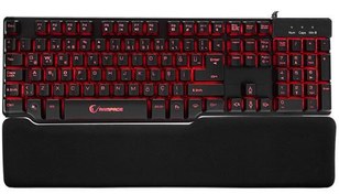 Resim Everest Rampage Kb-R88 Siyah Usb Mekanik Hisli Ve Pad Gaming Q Klavye 