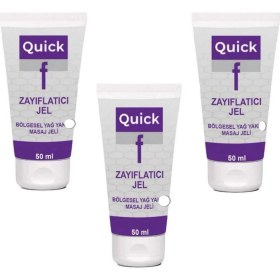 Resim Buğz Quick F Gel Bölgesel Yağ Yakımını Destekleyen Inceltilmiş Selülitinizin Yeni Sırrı Hızlı Jel x 3 Ad 
