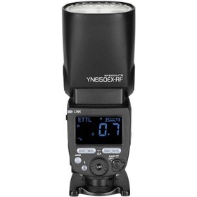 Resim Yongnuo YN650EX-RF Canon Uyumlu Dahili Led Işıklı TTL HSS Master Slave Flaş 