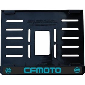Resim Cf Moto Plastik Kırılmaz Plakalık Mavi 1 (15x24) 