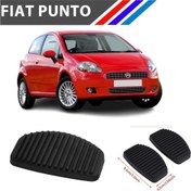 Resim Fiat Punto Fren Debriyaj Pedal Lastiği 2 Adetli Set 