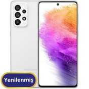 Resim Samsung A73 Yenilenmiş TR Garanti | 128 GB 8 GB Beyaz 