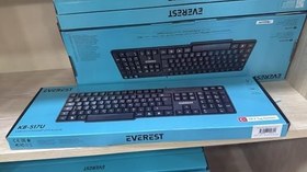 Resim Everest KB-517U F Tuşlu Siyah 2 METRE Bakır Kablolu USB Standart Klavye (F Klavye) 