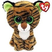 Resim TY Beanie Boos Kahverengi Çizgili Tiggy 15 Cm 