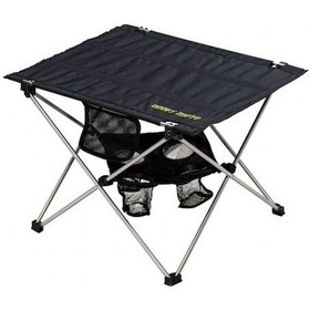 Resim Kamp Masa Katlanabilir Bardaklıklı - Portatif - Çantalı 