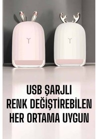 Resim Hava Nemlendirici Aromaterapi Hava Temizleyici Renk Değiştirebilen 