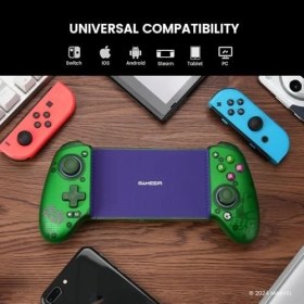 Resim Karokstore G8 Plus Bluetooth Mobile Game Controller For Switch & Ios & & Tablets, Gamepad - Hall Effect Joysticks & Triggers Fit For, Steam Link,pubg Mobıle, Call Of Duty (G8 