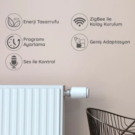 Resim Bilicra S-Warm Akıllı Termostatik Radyatör Vanası 