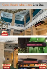 Resim DM Fornax (17 Kw) Doğalgazlı Seramik Radyant Isıtıcı CE Belgeli, GAZMER Onaylı, 2 Yıl Garantili 