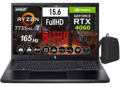 Resim Acer Nitro V15 ANV15-41 Amd Ryzen7 7735HS 64GB Ddr5 Ram 512GB SSD Freedos 15.6 Inç Fhd 165Hz 8gb RTX4060 Taşınabilir Bilgisayar NHQSFEY00309+WEBLEGELSINÇANTA 