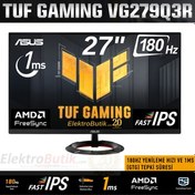 Resim ASUS TUF Gaming VG279Q3R 27 180Hz 1ms HDMI DP Gaming Monitör 