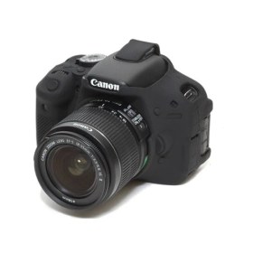 Resim easyCover Silicon Case Canon 600D ECC600D ( Siyah ) 