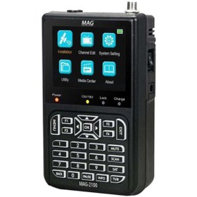 Resim ECONA Mag Mag-2100 3.5'' Dvb-S/S2 Lcd Ekran Görüntülü Hd Uydu Yön Sinyal Bulucu 