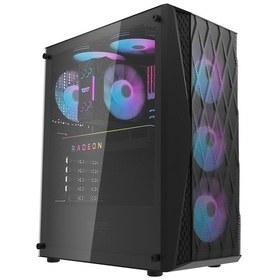 Resim Aıgo Darkflash Dk352 650w 80+ Usb3.0 4x12cm Fan Temperlı Cam Sıyah E-atx Oyuncu Kasası 