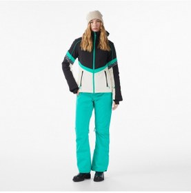 Resim Roxy Peak Chic Softshell Kadın Gri Kayak Montu Erjtj03512 