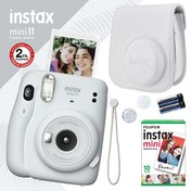 Resim Instax mini 11 Beyaz Fotoğraf Makinesi ve Hediye Seti 3 Instax