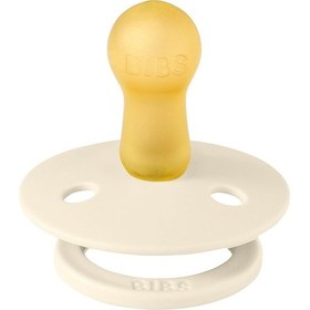 Resim Bibs Studio Polka Small Kauçuk Emzik - Ivory Black 0-6 Ay 
