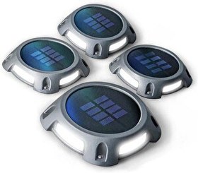 Resim Home Zone Security Solar Güverte Işıkları Hava Koşullarına Dayanıklı 4 Adet 
